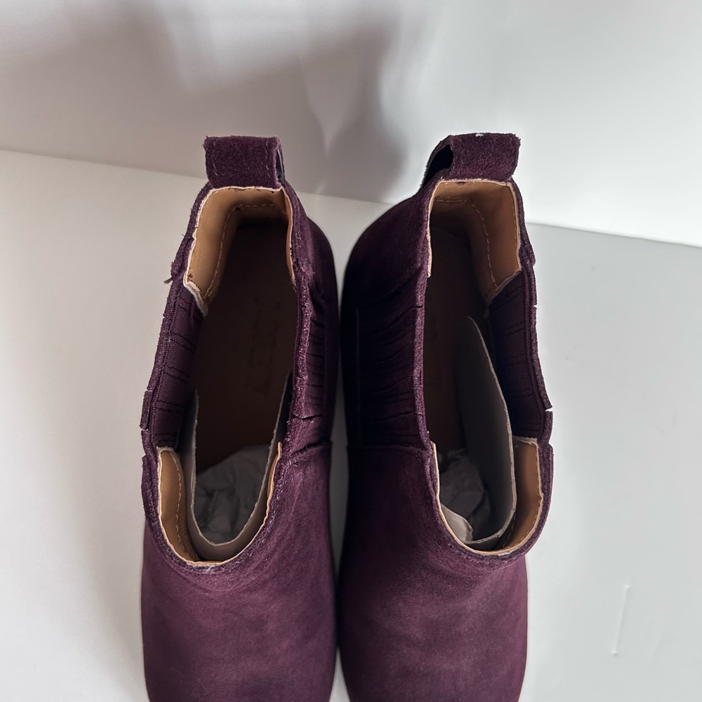 🍒J. Crew Factory Waterproof Brown Suede Boots. Size: 7 - Picture 4 of 12